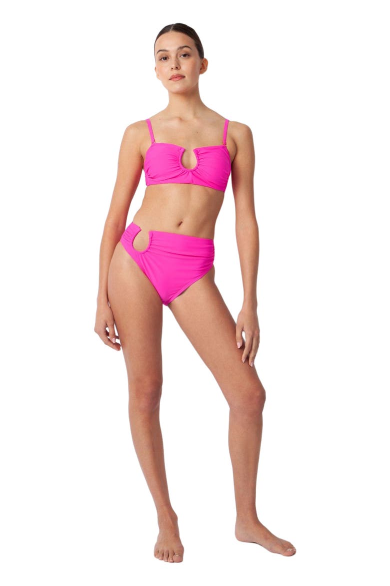 Sofia Bikini Swim Bottoms, Alternate, color, Hibiscus