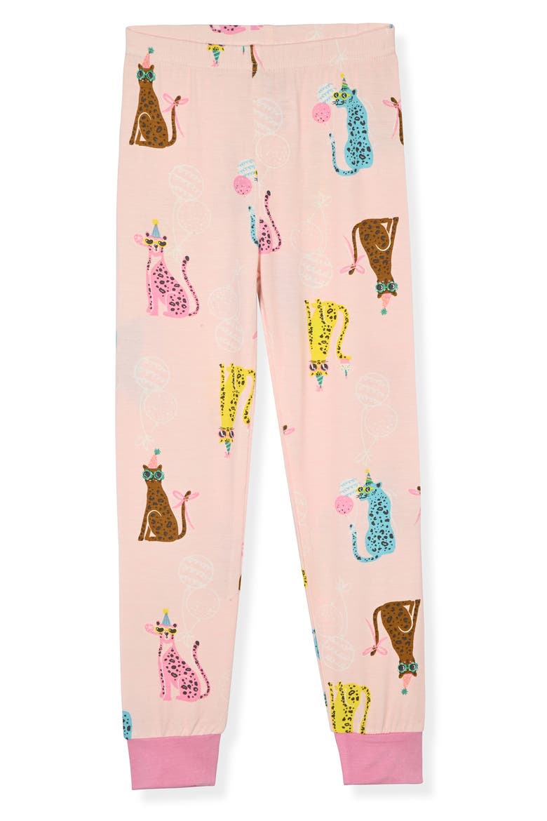 Kids' Assorted 2-Pack Print Fitted Two-Piece Pajamas, Alternate, color, PINK