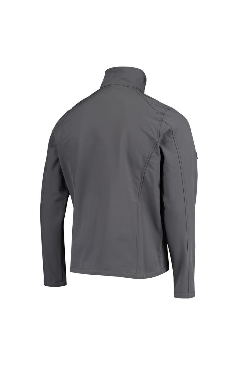 DUNBROOKE Men's Dunbrooke Charcoal Seattle Seahawks Sonoma Softshell Full-Zip Jacket, Alternate, color, Charcoal