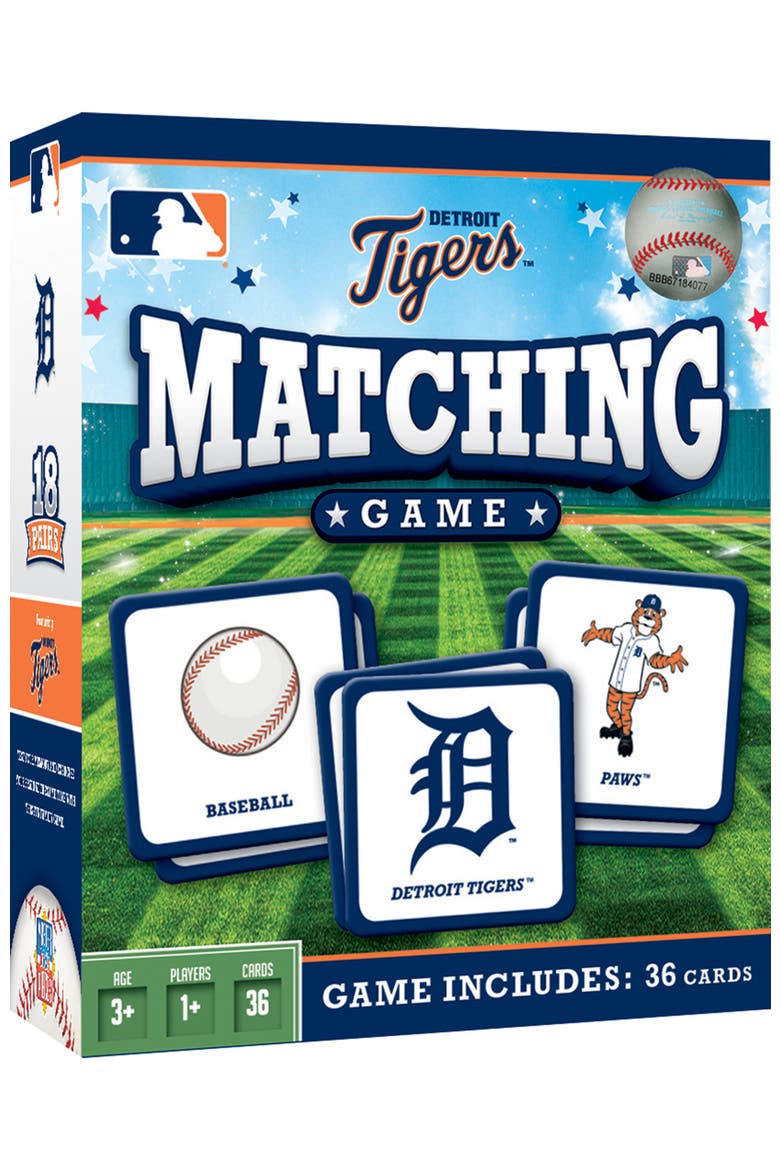 Detroit Tigers Matching Game, Main, color, Multicolor