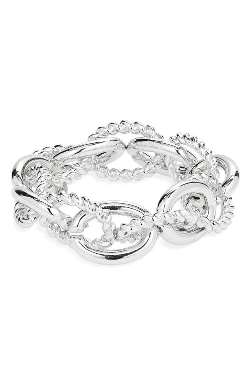 Nordstrom Mixed Link Stretch Bracelet