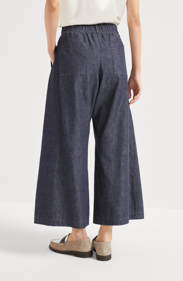 Brunello Cucinelli Wide Pleated trousers, Alternate, color, 