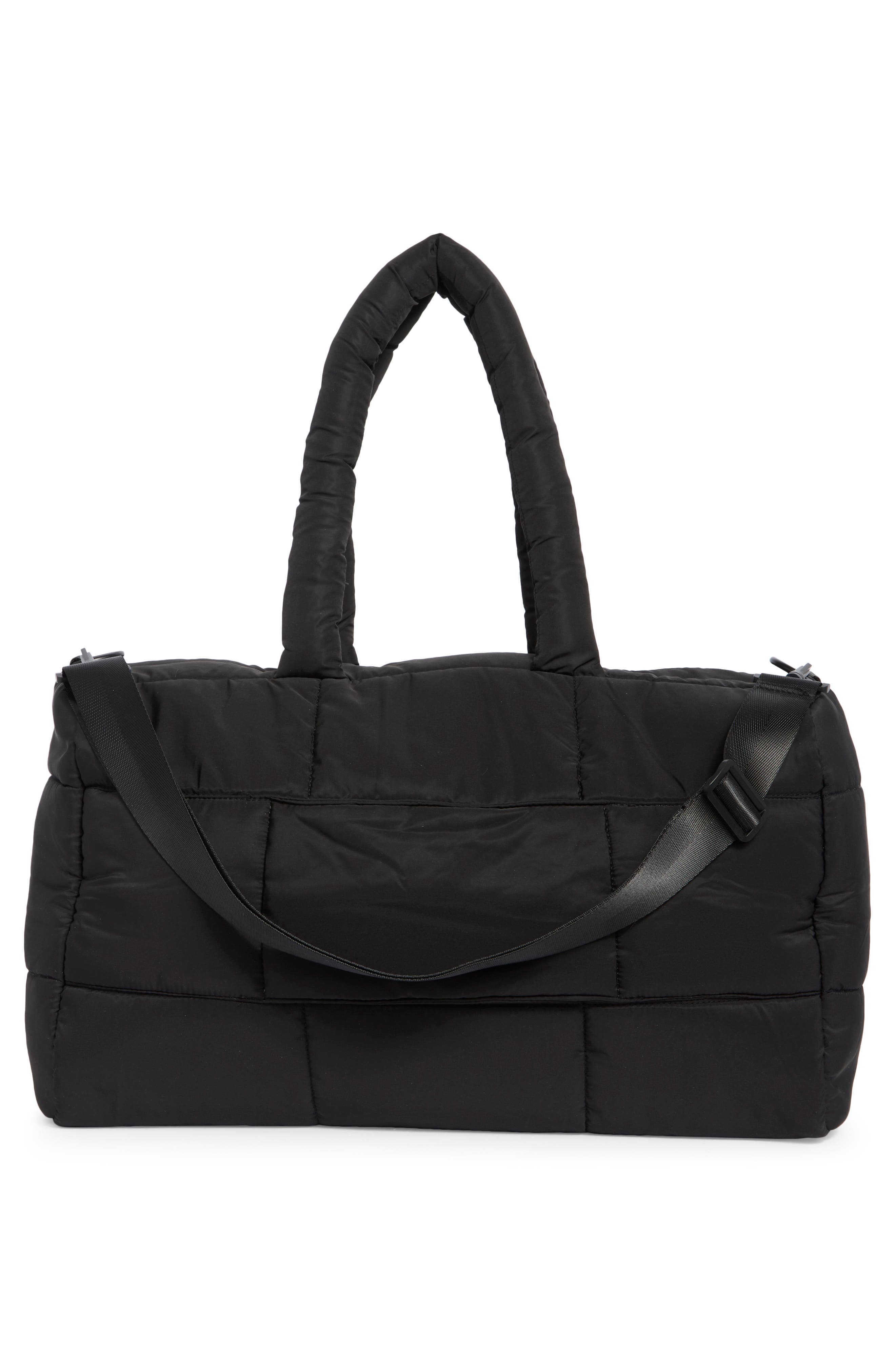 MYTAGALONGS Cloud Duffle Bag, Alternate, color, Black