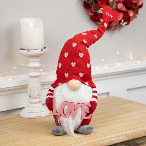 Northlight Hearts And Love Valentine's Day Gnome In Red