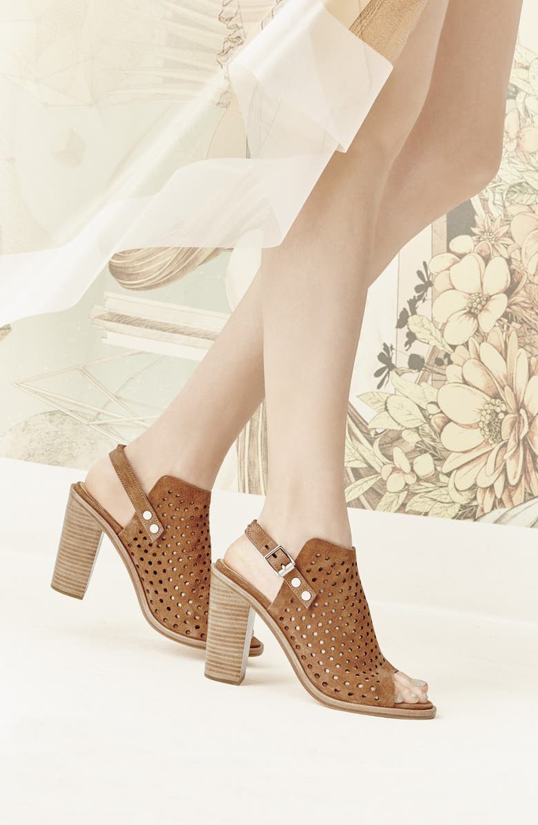 rag & bone 'Wyatt' Perforated Sandal, Alternate, color,