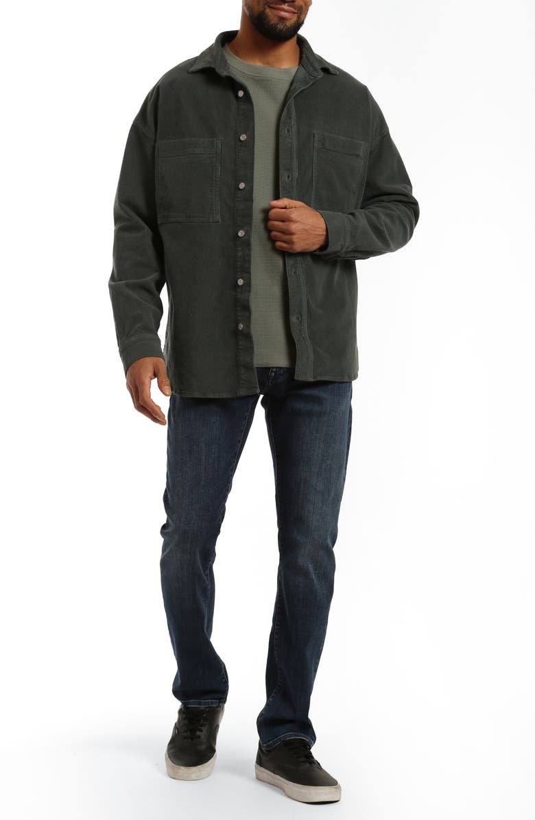 Mavi Jeans Zach Straight Leg Jeans, Alternate, color, Royal Blue