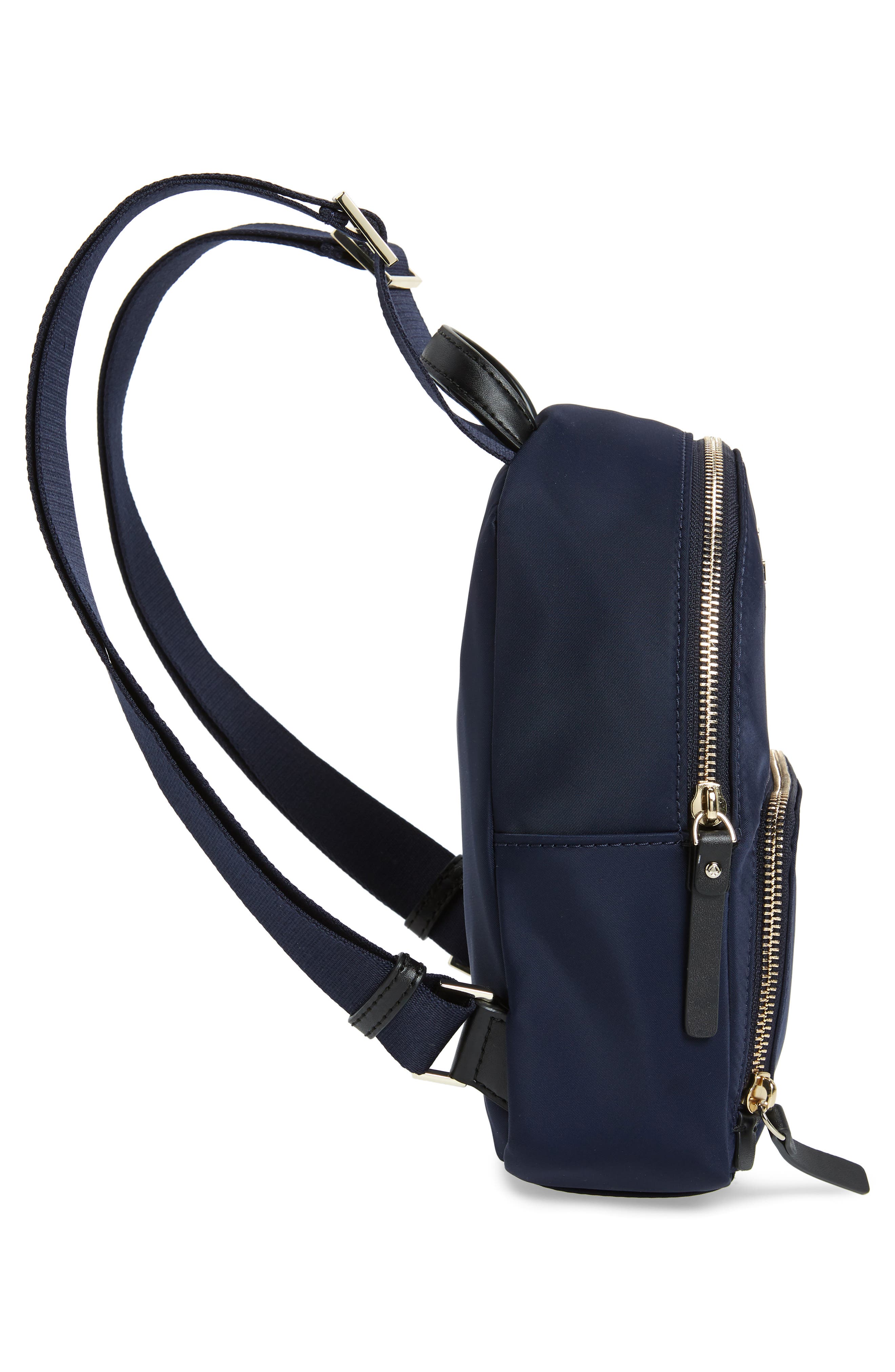 watson lane - small hartley nylon backpack, Alternate, color, RICH NAVY