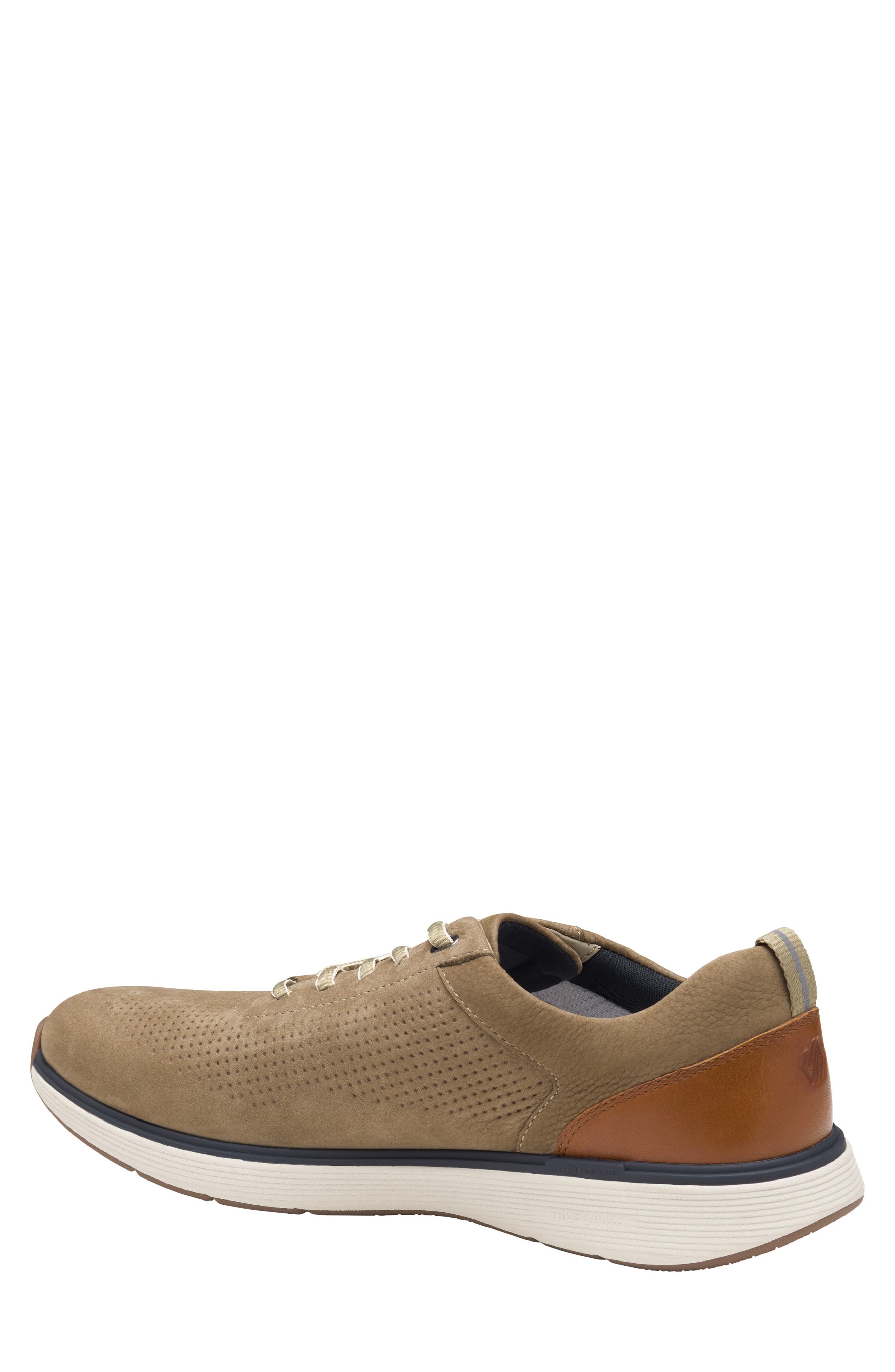 Johnston & Murphy Prentiss 2 Waterproof Sneaker, Alternate, color, Taupe Tumbled Nubuck