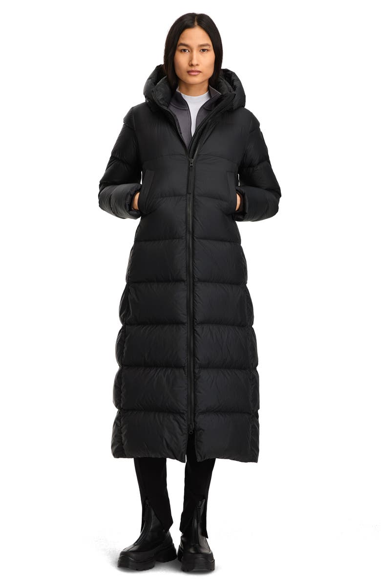 Canada Goose Mystique Tonal Label 750 Fill Power Down Long Puffer Coat, Main, color, 
