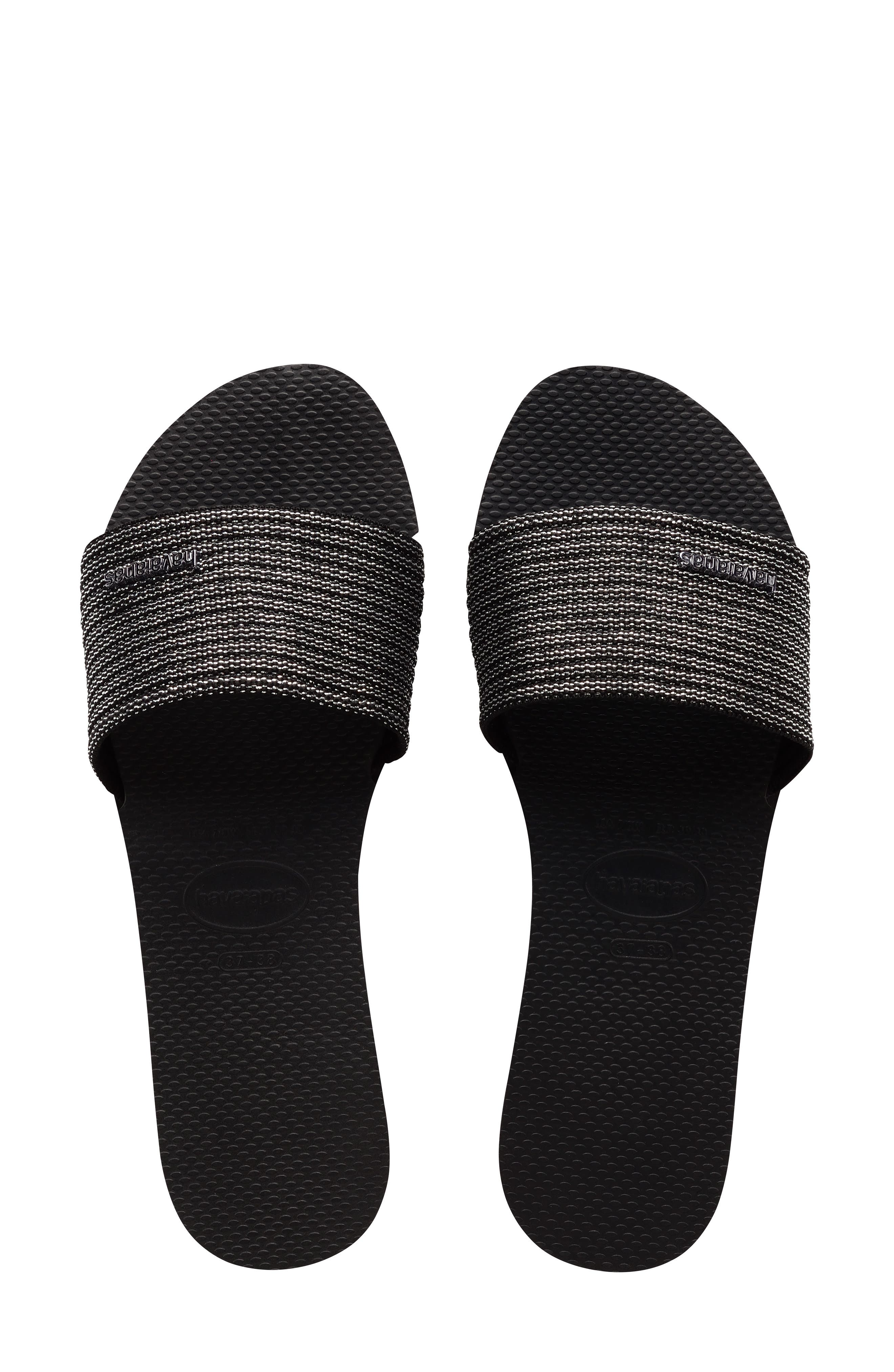 Havaianas You Malta Metallic Slide Sandal, Main, color, 