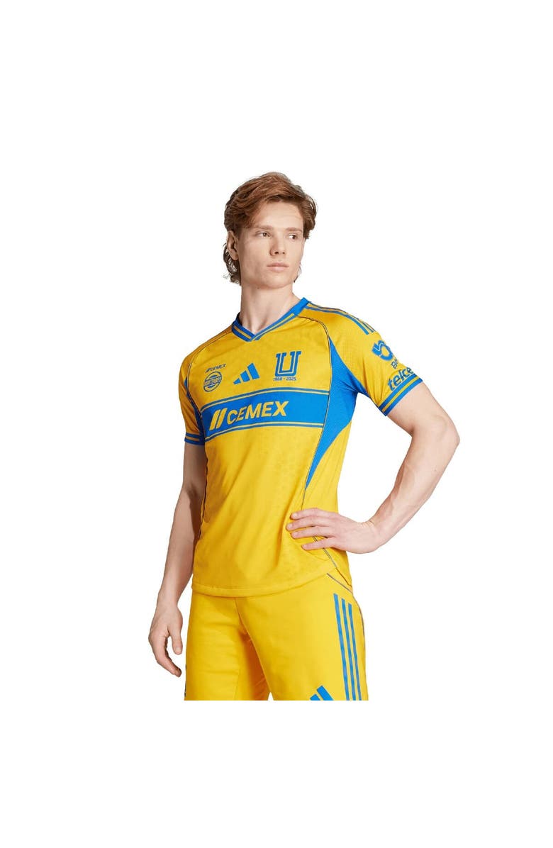 adidas Men's adidas Gold Tigres UANL 2025/26 Home Authentic Jersey, Main, color, Gold