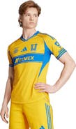 adidas Men's adidas Gold Tigres UANL 2025/26 Home Authentic Jersey