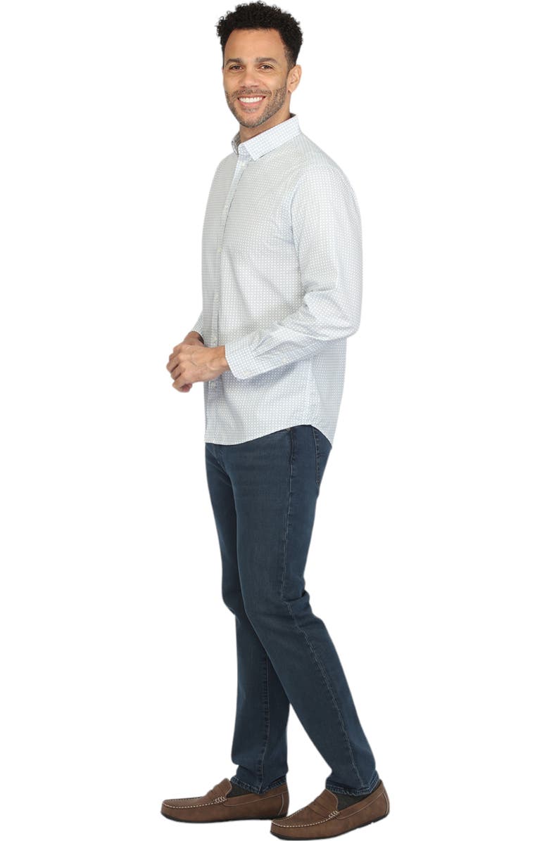 Vustra Square Print Long Sleeve Shirt, Alternate, color, 