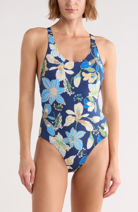 Scoopneck One-Piece Swimsuit