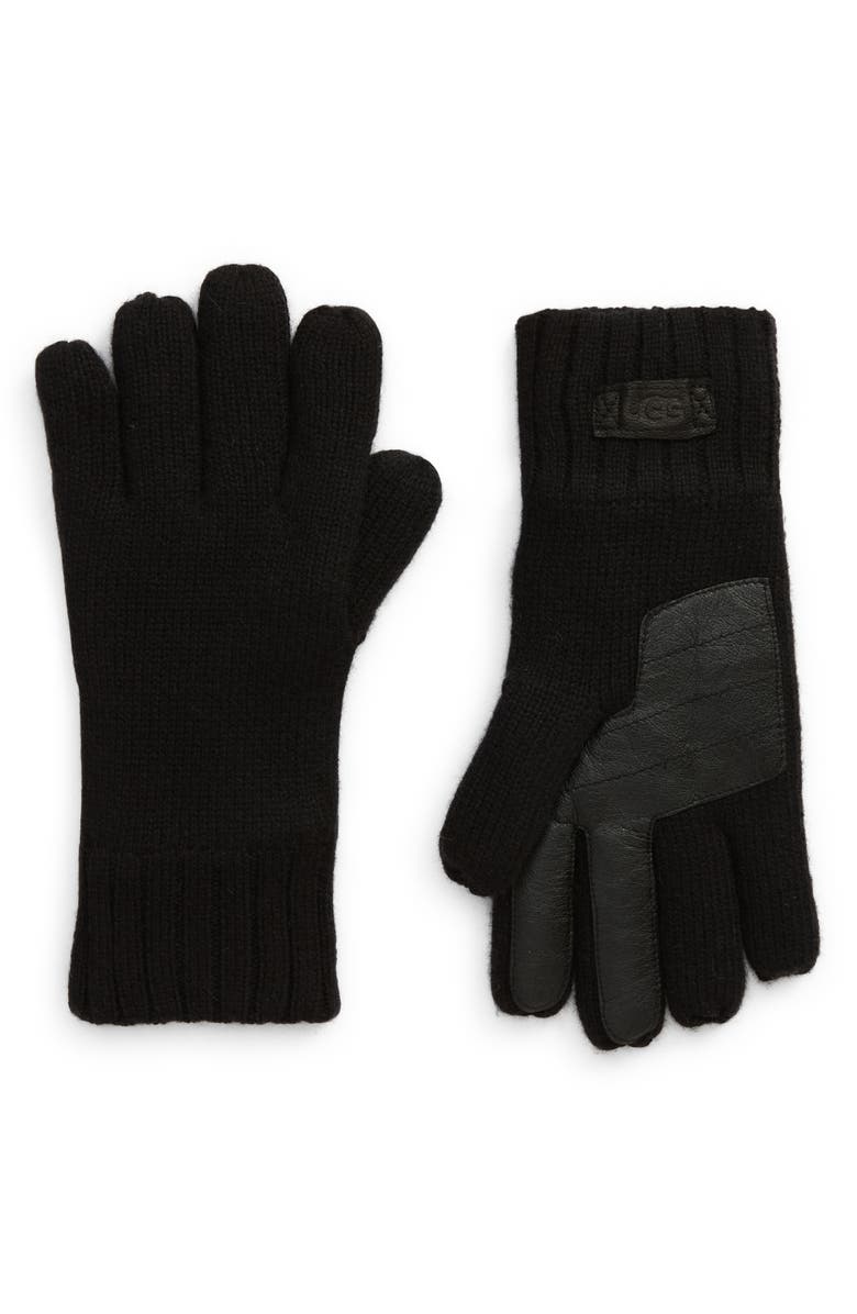 UGG<sup>®</sup> Wool Blend Knit Tech Gloves, Main, color,