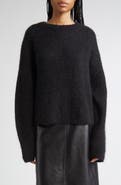 TOTEME Mohair & Wool Blend Rib Sweater