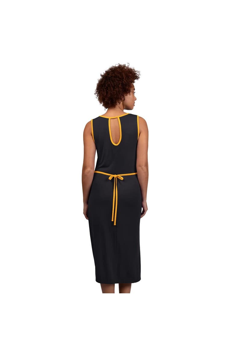 Women's G-III 4Her by Carl Banks  Black Pittsburgh Steelers Center Field Maxi Dress, Alternate, color, Black