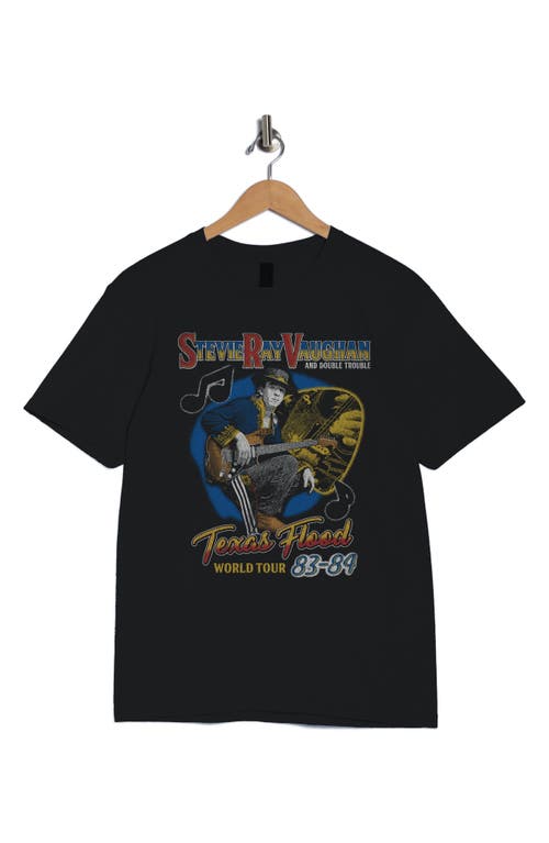Monster Digital Stevie Ray Vaughan Texas Flood Tour Graphic T-shirt In Black