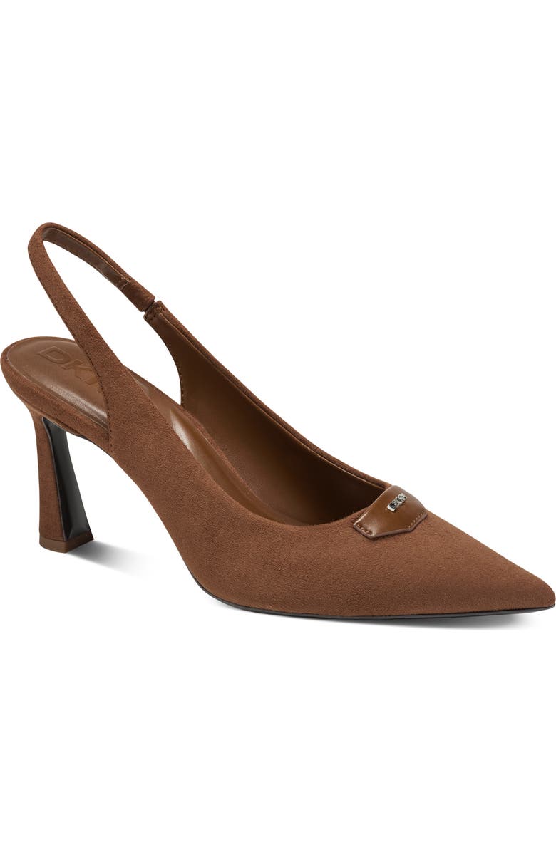 DKNY Camzy Slingback Pointed Toe Pump, Main, color,