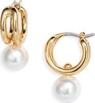 JENNY BIRD Nova Huggie Hoop Earrings