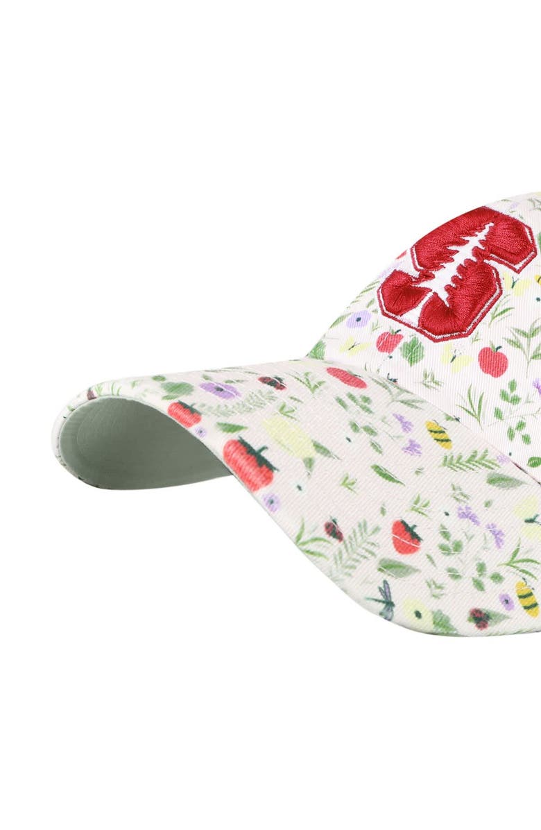 '47 Women's '47  Natural Stanford Cardinal Posey Clean Up Adjustable Hat, Alternate, color, Natural