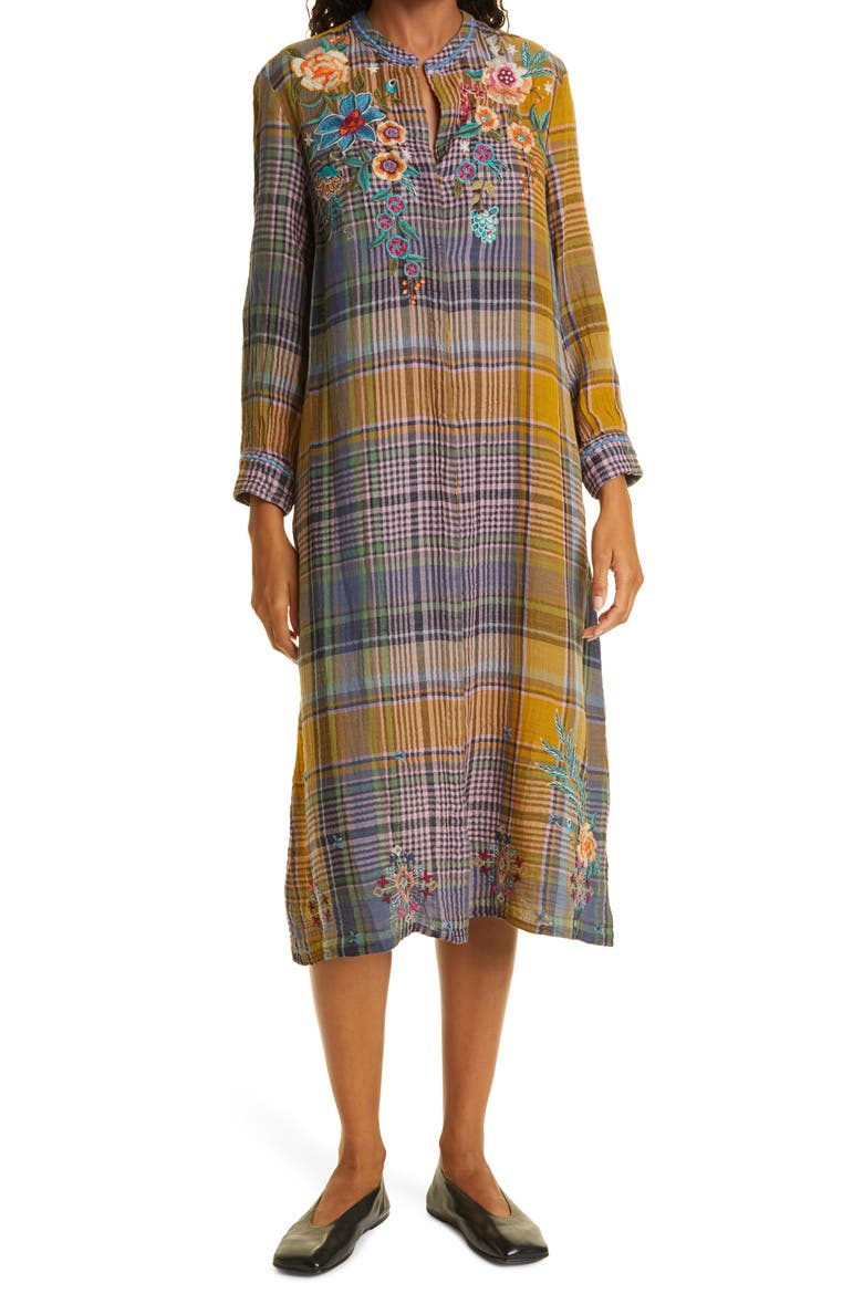 johnny was cotton dress Johnny Was / Cotton & Modal / Dibble Tiered Dress