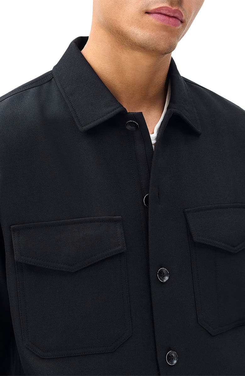 rag & bone Hyde Wool Blend Shirt Jacket, Alternate, color, 