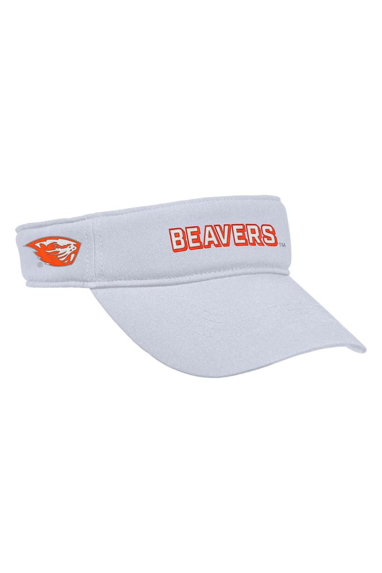 Men's Nike White Oregon State Beavers 2025 On-Field Ace Performance Adjustable Visor, Alternate, color, White