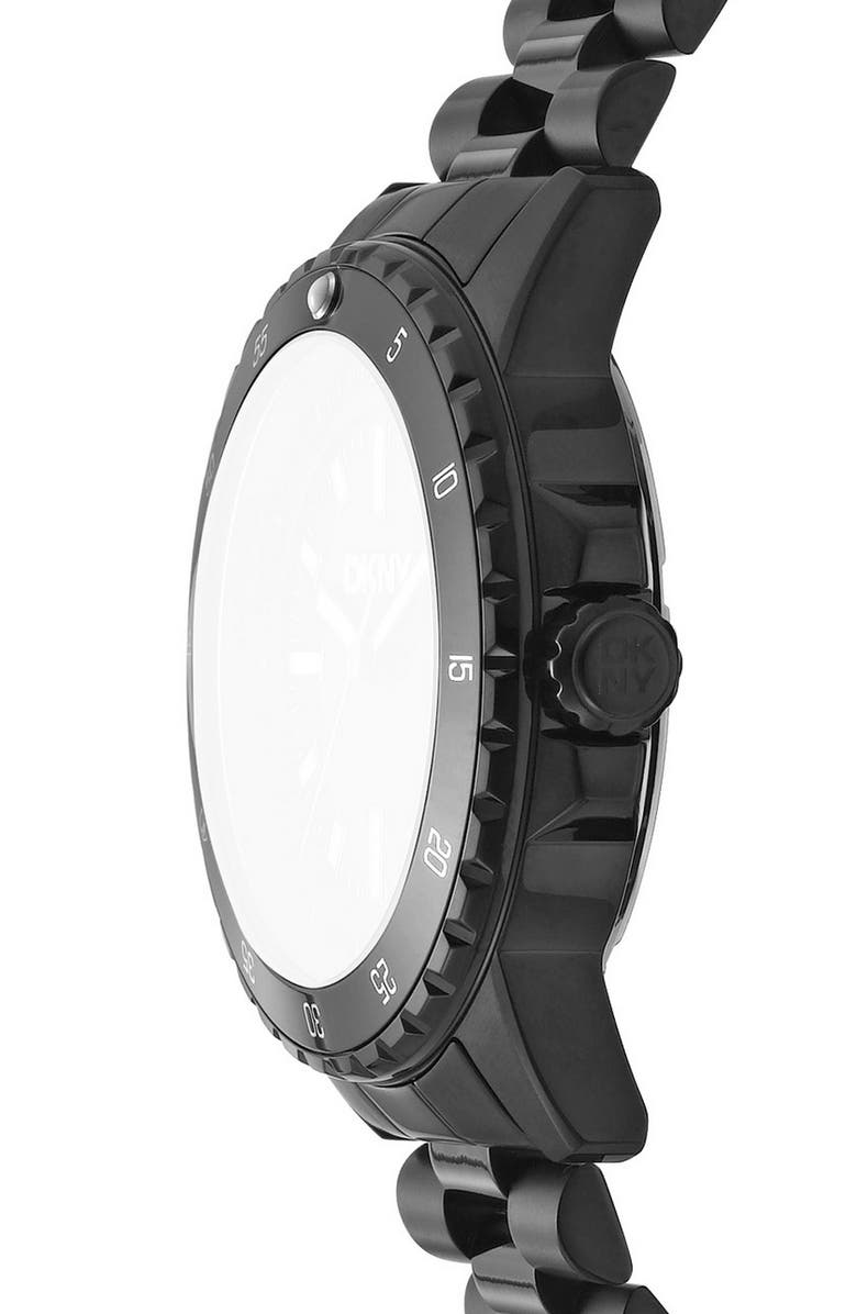 DKNY Sport Watch, 43mm, Alternate, color, Black