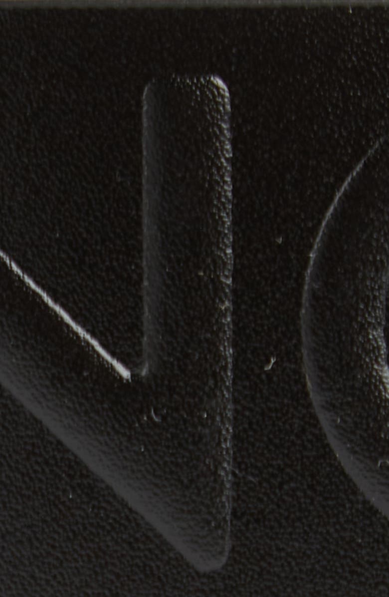 VALENTINO BY MARIO VALENTINO Bessy Embossed Logo Leather Belt, Alternate, color, 