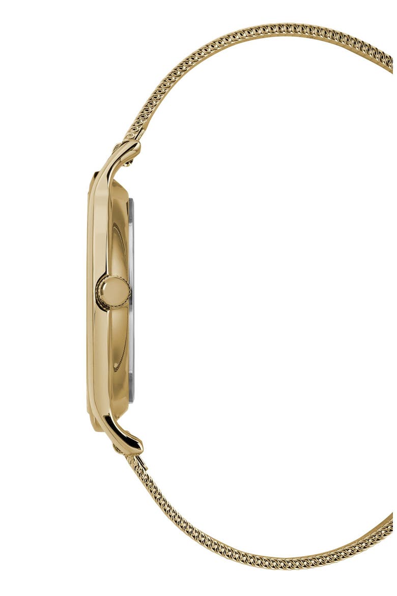 Transcend™ Mesh Strap Watch, 34mm, Alternate, color, GOLD-TONE