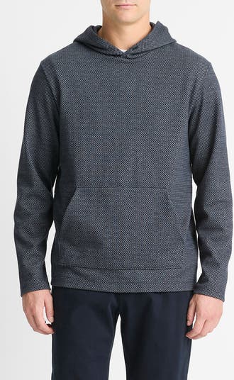 Crosshatch knitted hoodie on sale