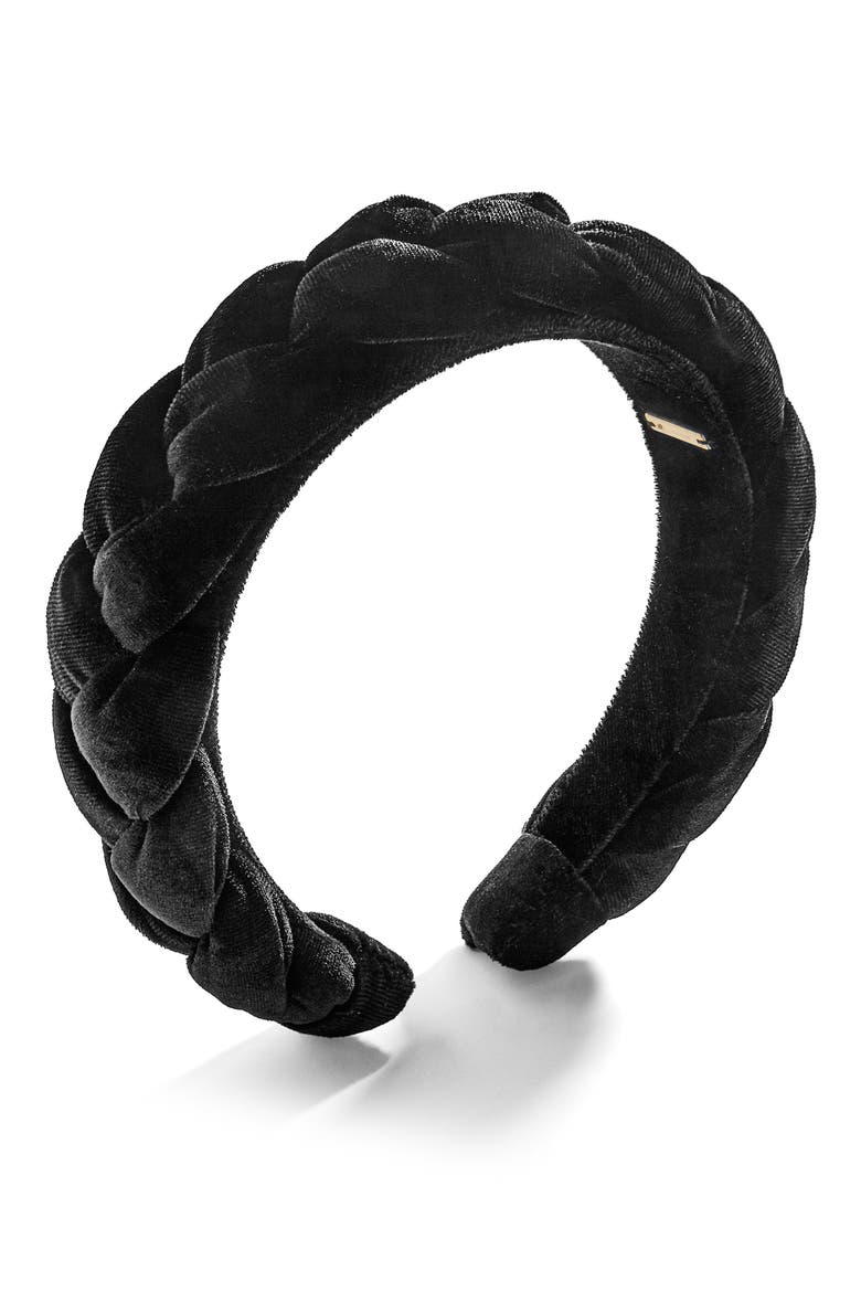 Kimberly Headband, Main, color, BLACK