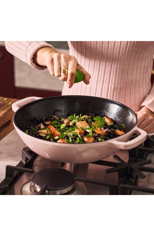 Staub Enameled Cast Iron 4.5-qt. Perfect Pan With Lid