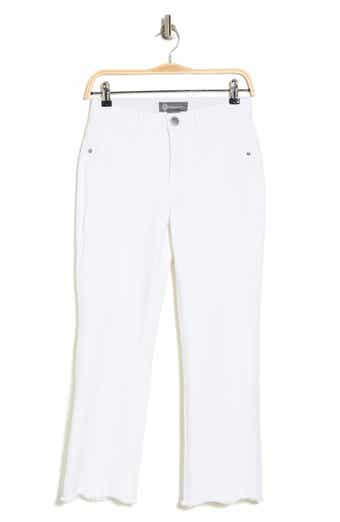 Democracy Scallop Hem Barely Boot Jeans