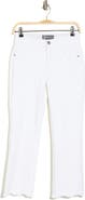 Democracy Scallop Hem Barely Boot Jeans