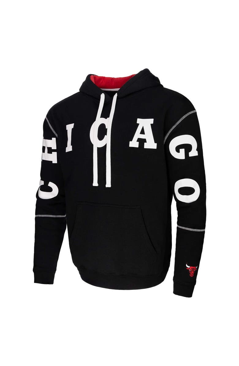 Stadium Essentials Unisex Black Stadium Essentials Chicago Bulls Monument Pullover Hoodie, Alternate, color, Black
