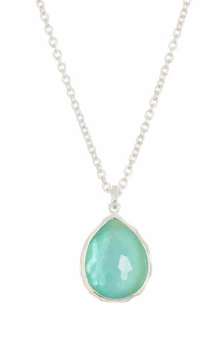 Ippolita Sterling Silver Wonderland Mini Teardrop Pendant Necklace