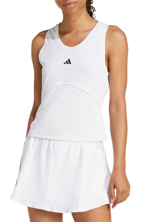 Keyhole Back Recycled Polyester Racerback Tank