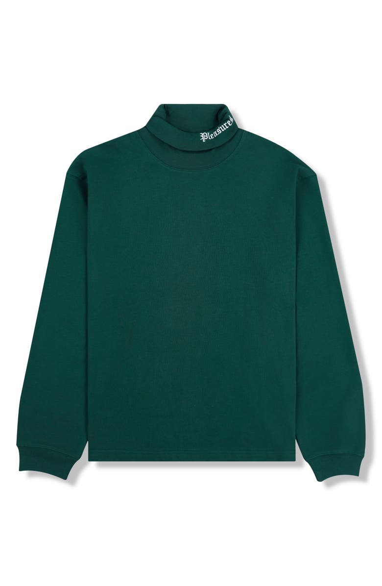 PLEASURES Satisfaction Turtleneck, Alternate, color, Green