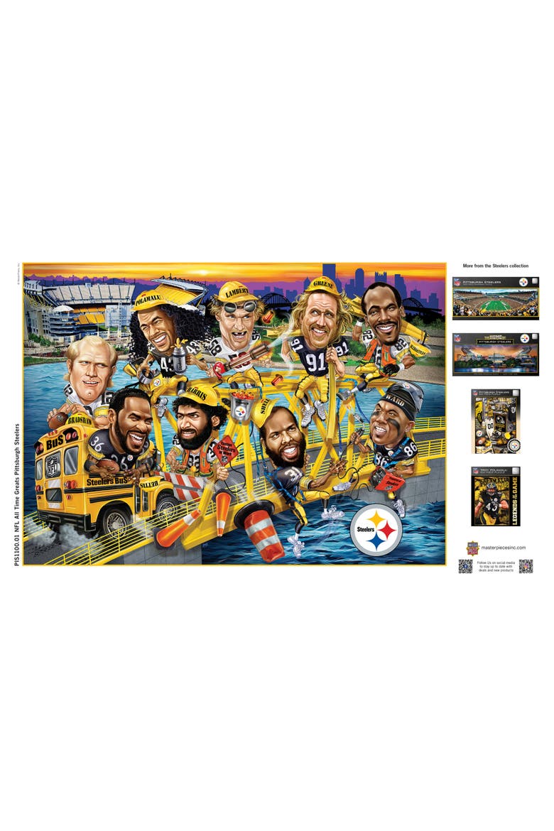 Pittsburgh Steelers 500 Piece Puzzle, Alternate, color, Multicolor