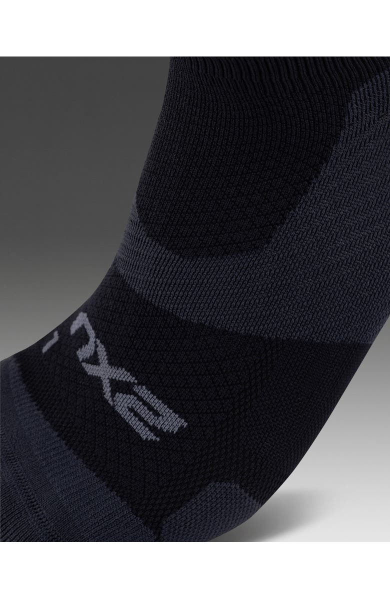 2XU Vectr Light Cushion No Show, Alternate, color, Black/Titanium