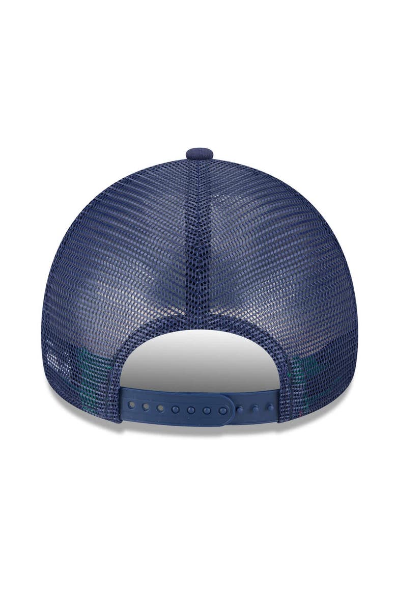 Men's New Era  Navy Milwaukee Brewers 2025 Big League Chew A-Frame 9FORTY Adjustable Trucker Hat, Alternate, color, Navy