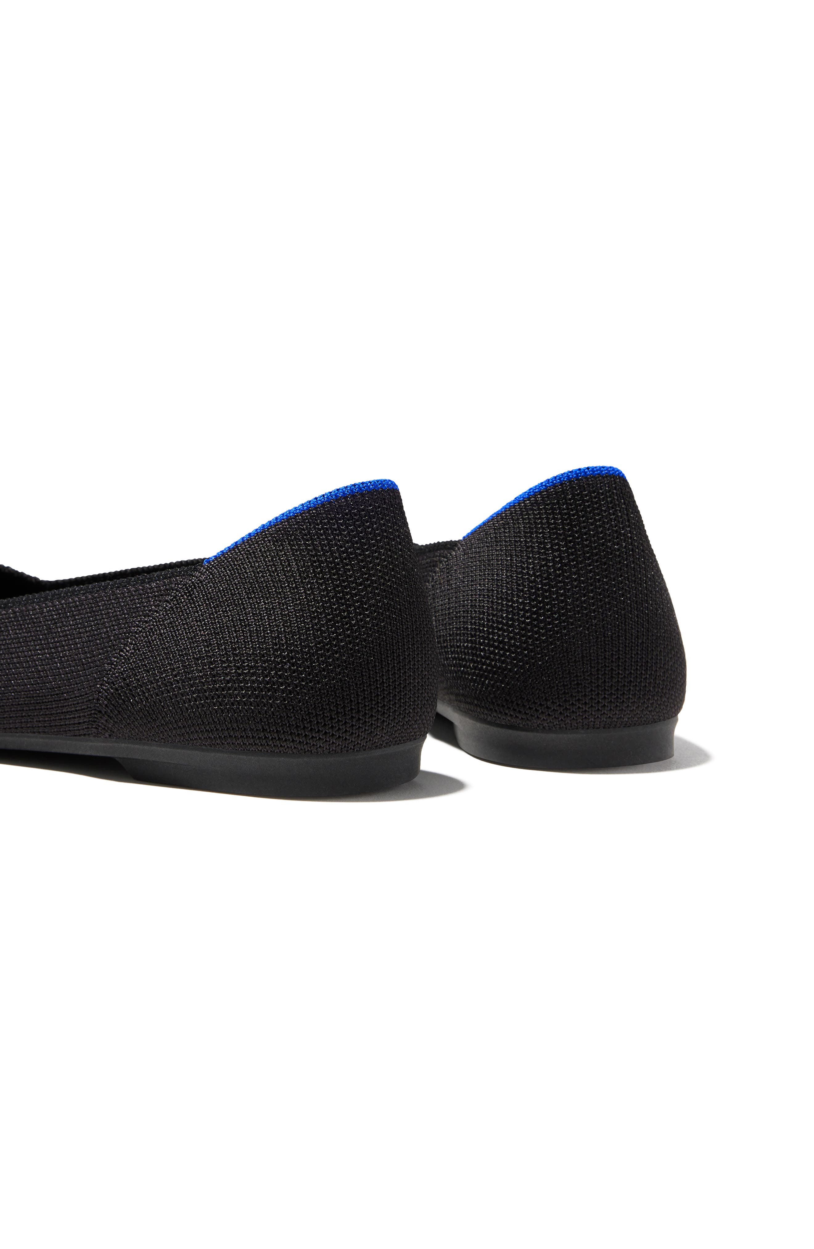 Rothy's The Point II Flat, Alternate, color, Black