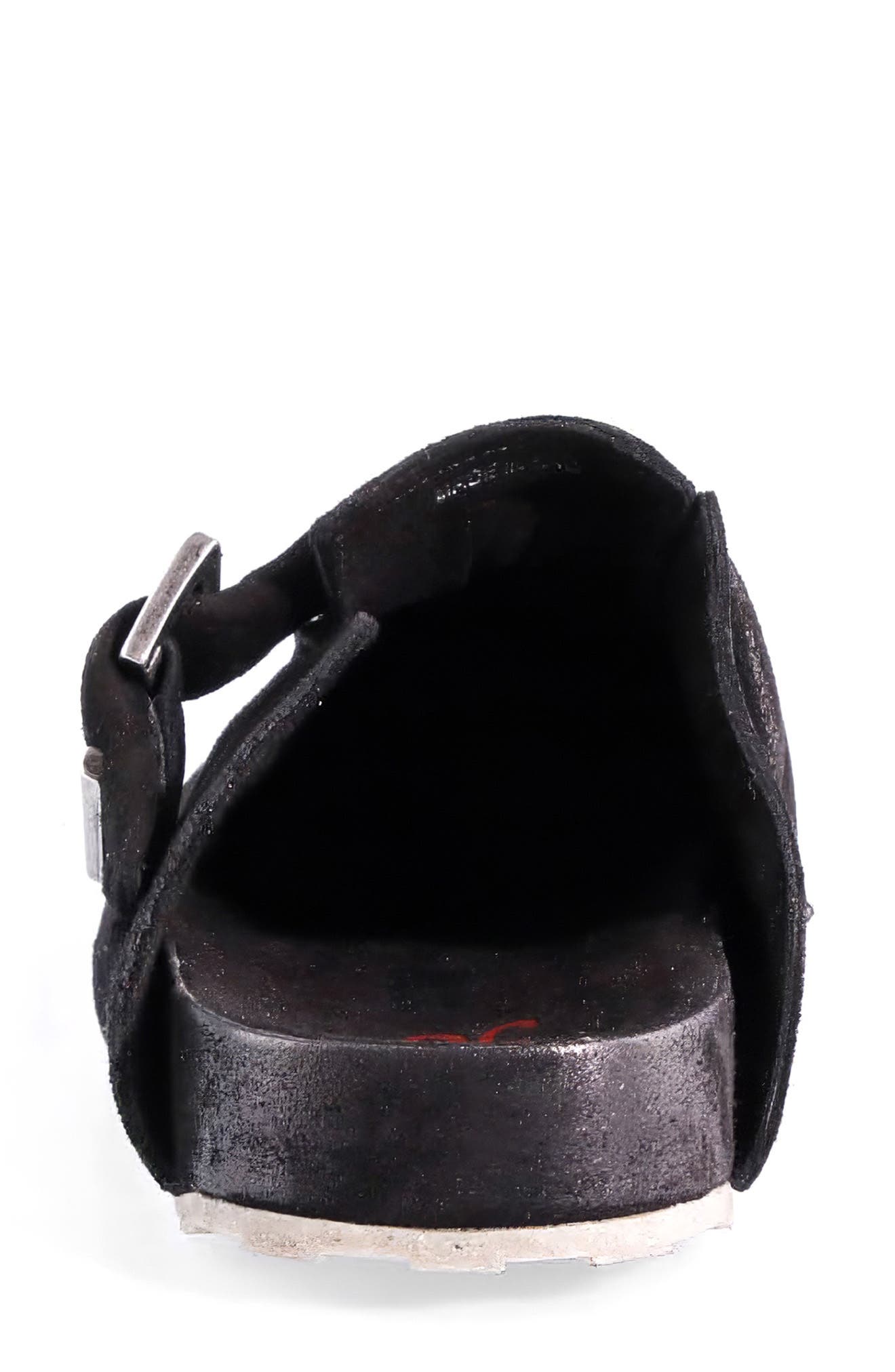 A.S.98 Ronson Whipstitch Mule, Alternate, color, Black