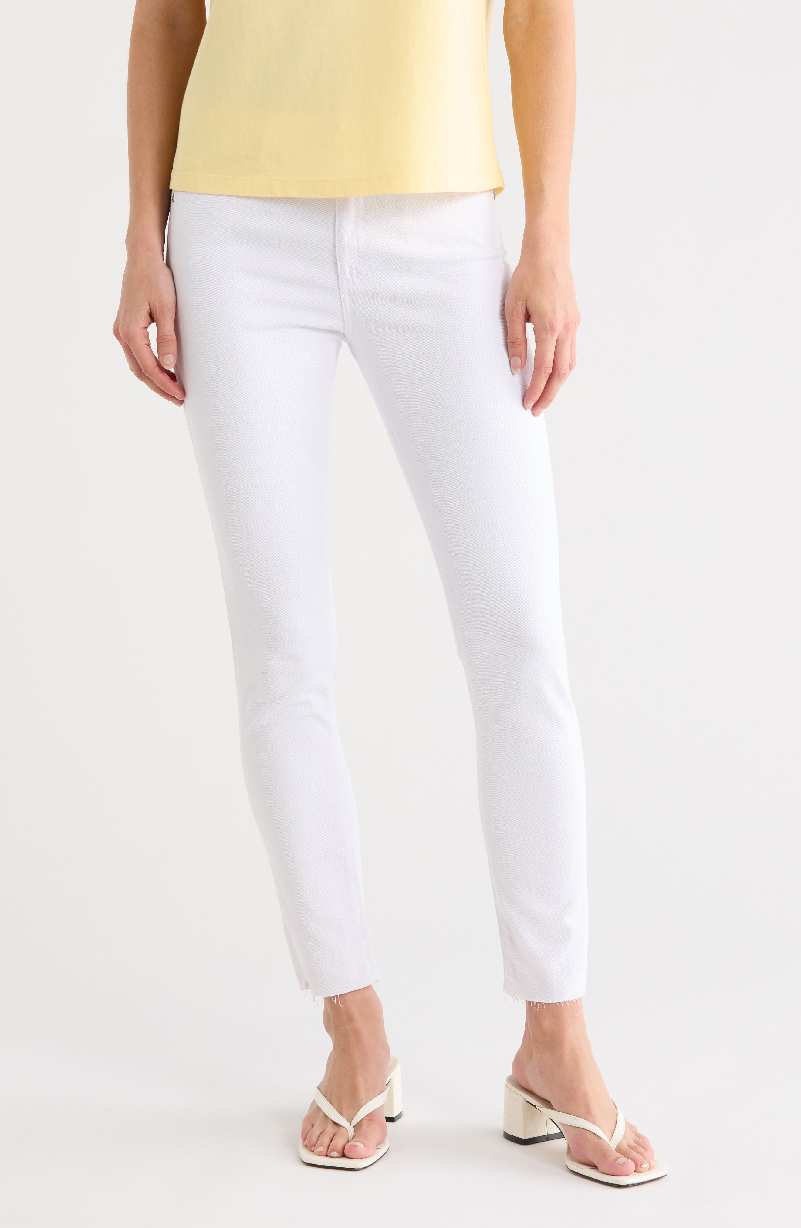 AG Farrah Mid Rise Ankle Skinny Jeans