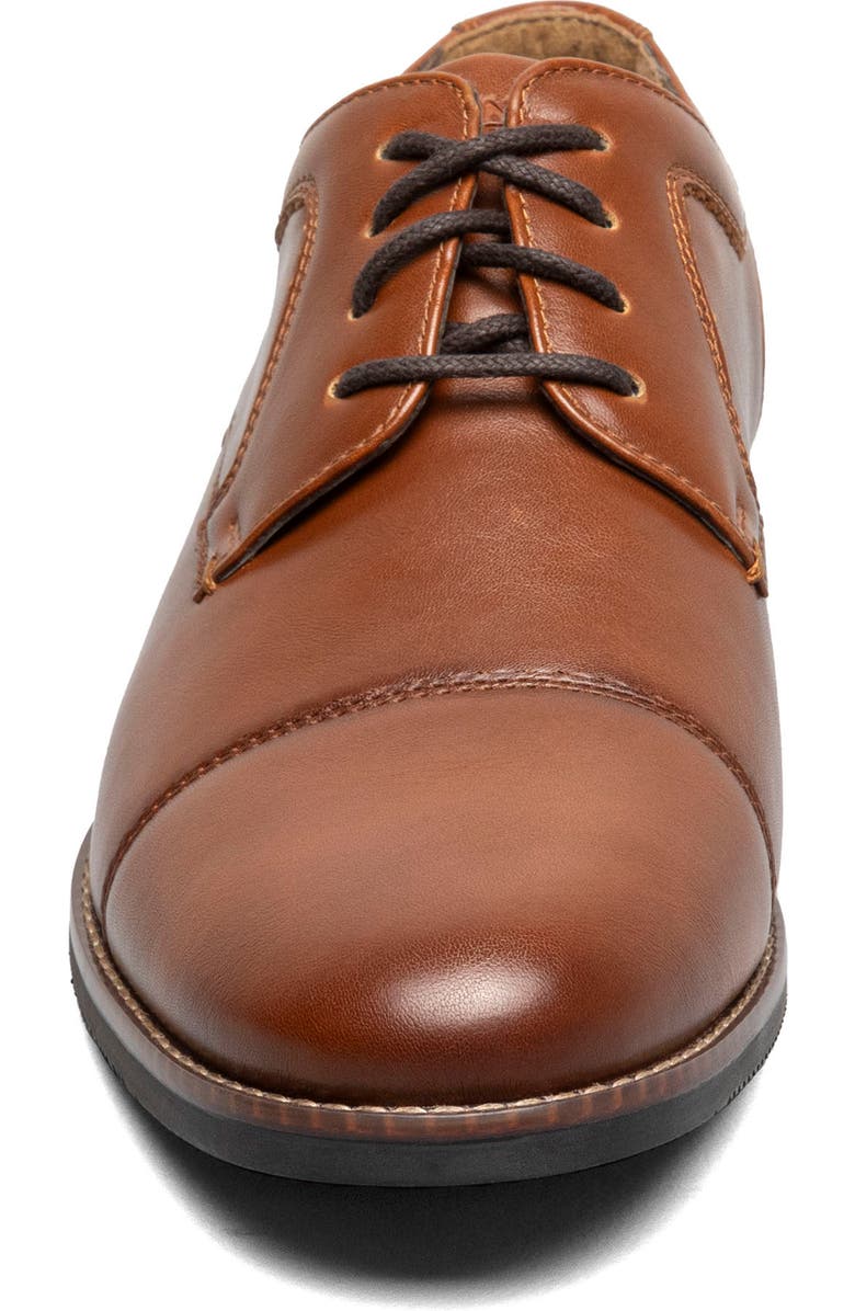 NUNN BUSH Wedgewood Cap Toe Derby, Alternate, color, Cognac