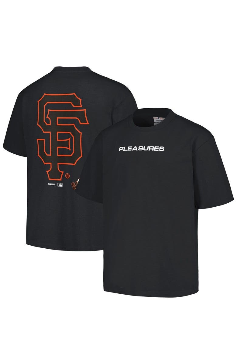 PLEASURES Men's PLEASURES Black San Francisco Giants Ballpark T-Shirt, Main, color, Black