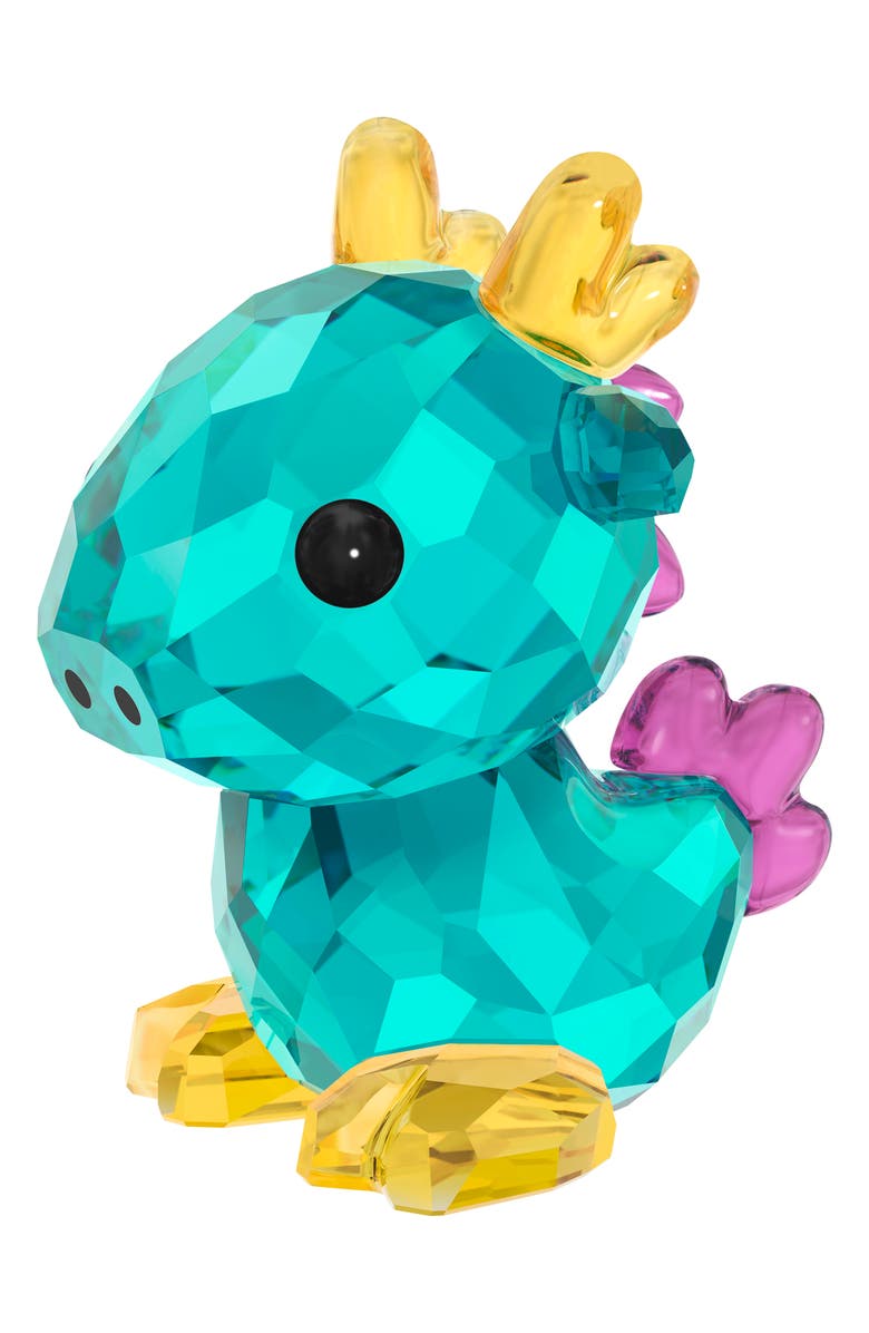Swarovski Zodiac Majestic Dragon Crystal Figurine, Main, color,