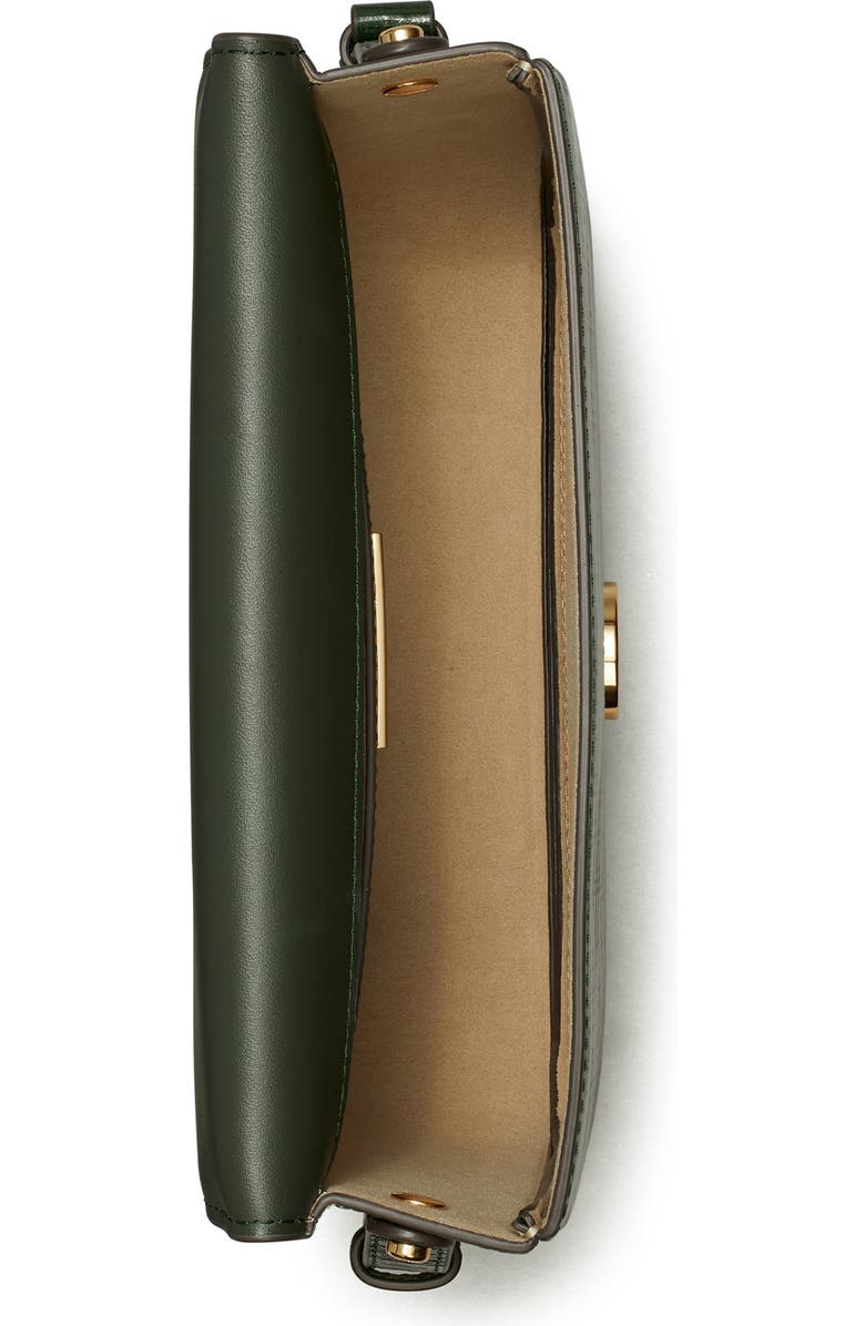 Tory Burch Robinson Crosshatched Leather Convertible Crossbody Bag, Alternate, color,